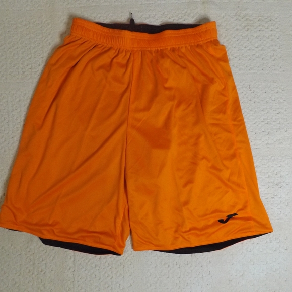 Joma Reversible Orange and Black Tank top and shorts set ( medium ) - Picture 1 of 5
